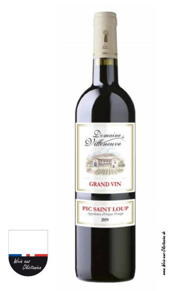 Domaine de Villeneuve GRAND VIN - Pic Saint Loup